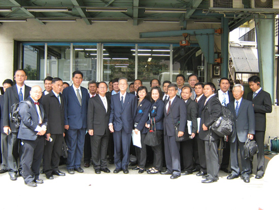 Thai government-affiliated organization and visit to Japan visit group visited to Nambu