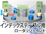 インデックステーブル用ロータリージョイント